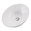 Nantucket Sinks RC77240W Dinard Italian Fireclay Vanity Sink