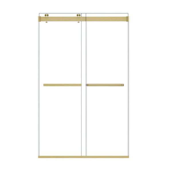 Altair SD80148-BP Marcelo 48 x 76 Inch By Pass Frameless Shower Door with Clear Glass