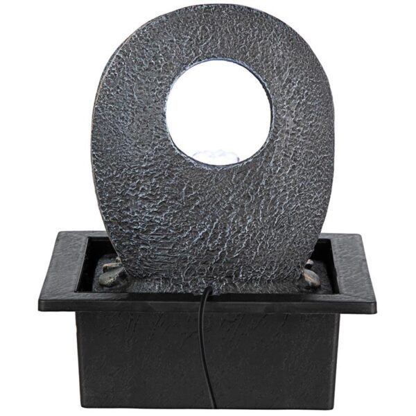 Design Toscano SH205011 8 1/2 Inch Bubbling Circle Tabletop Fountain