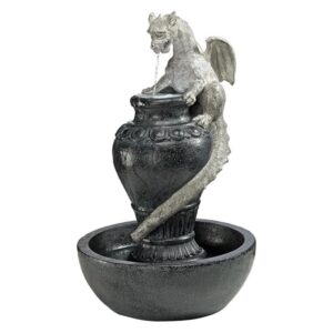 Design Toscano SH382629 19 Inch Viper Dragon and Celtic Spring Fountain