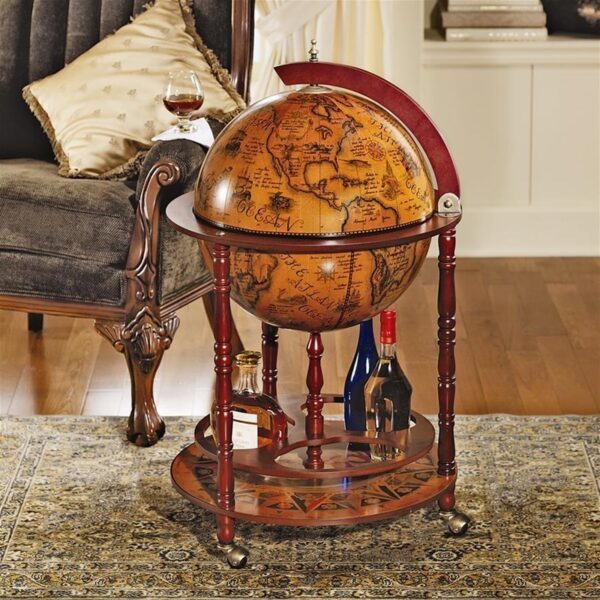 Design Toscano SJ45001 22 Inch Sixteenth Century Globe Bar