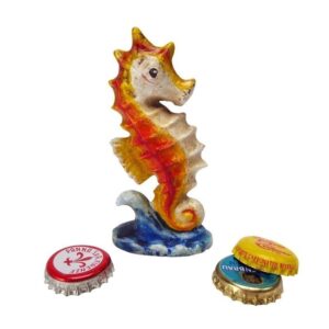 Design Toscano SP1063 2 Inch Riding the Waves Sea Horse Bottle Opener