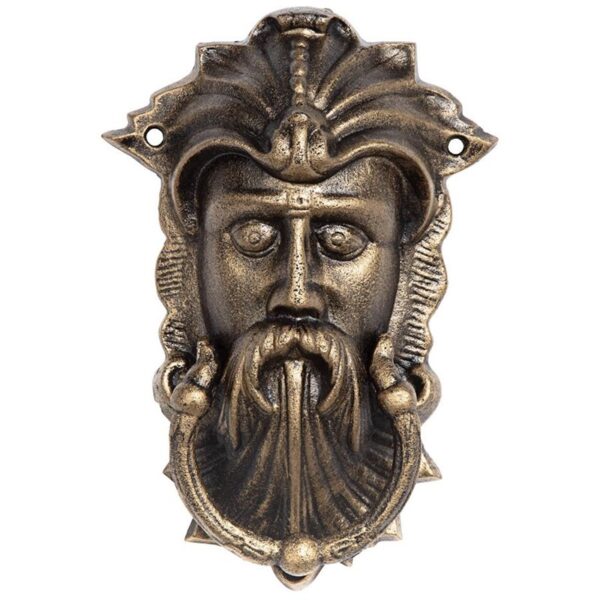 Design Toscano SP13088 7 Inch Sutherland House Greenman Doorknocker