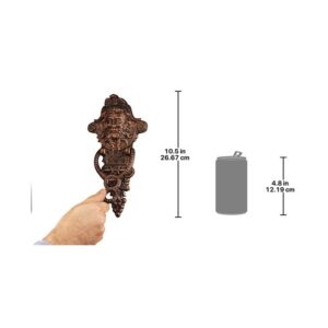 Design Toscano SP1328 5 1/2 Inch Winthrop Manor Greenman Doorknocker