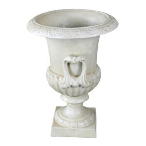 Design Toscano SP23 12 1/2 Inch Medium Chateau Elaine Cast Iron Urn