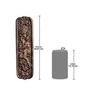 Design Toscano SP627 3 Inch Maiden Door Plate