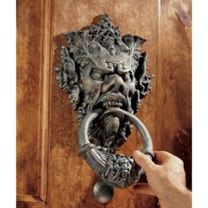 Design Toscano SP9282 9 Inch Vecchio Greenman Doorknocker