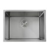 Nantucket Sinks SR2318-12-16 Pro Series 23 inch Undermount Small Radius Corners Stainless Steel Utility/Laundry Sink