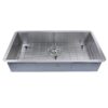 Nantucket Sinks SS-PRO-ZR3018-5.5 30 Inch Single Bowl Zero Radius ADA Stainless Steel Kitchen Sink