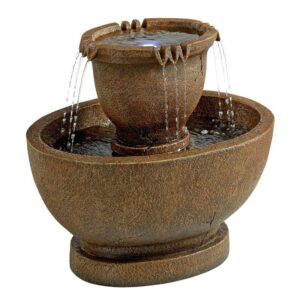 Design Toscano SS111211 22 Inch Large Richardson Oval Urns Fountain