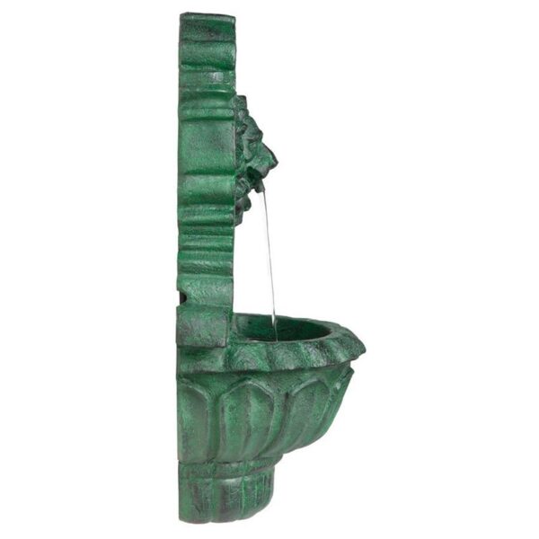 Design Toscano SS2568 15 1/2 Inch Casa Del Lago Lion Head Niche Fountain