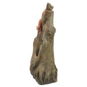 Design Toscano SS5539 18 Inch Tree Squirrel Cascading Foundation