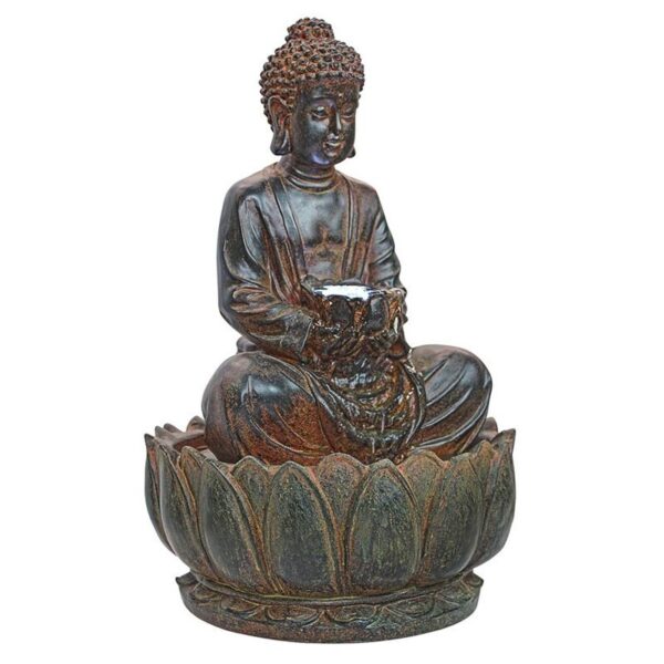 Design Toscano SS5615 8 1/2 Inch Endless Serenity Buddha Fountain