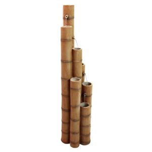 Design Toscano SS8416 14 1/2 Inch Island Oasis Bamboo Cascading Fountain