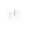 James Martin SWB-S23.6-GW 23.6 Inch Single Sink Top in Glossy White