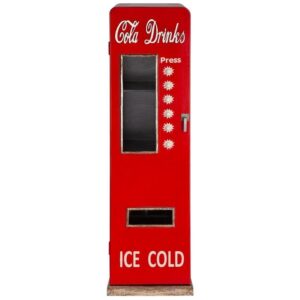 Design Toscano SY55792 14 Inch 1950's Retro Cola Pop Machine Cabinet