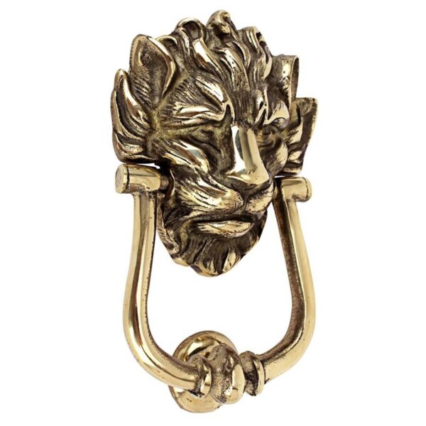 Design Toscano TE10 5 Inch 10 Downing Street Lion Authentic Door Knocker