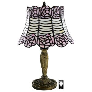 Design Toscano TF10055 10 Inch Parisian Folies Stained Glass Lamp