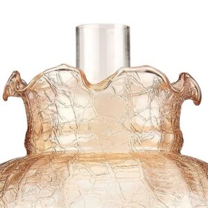 Design Toscano TF85003 8 Inch Rose Court Hurricane Table Lamp