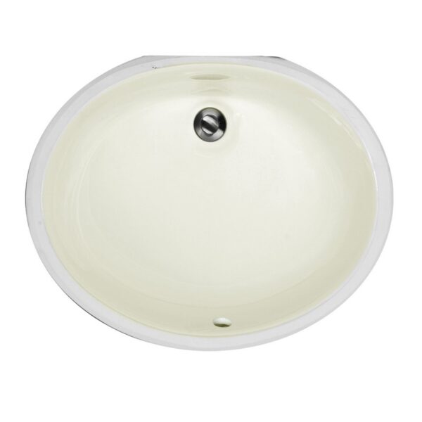 Nantucket UM-17x14-B-K 20 Inch Great Point Undermount Crafted Bath Sink