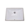 Nantucket Sinks UM-18x13-W Great Point 18 x 13 Inch Undermount Ceramic Sink In White