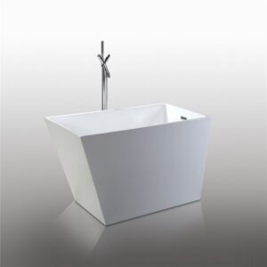 Legion Furniture WE6844 67 Inch White Acrylic Tub, No Faucet