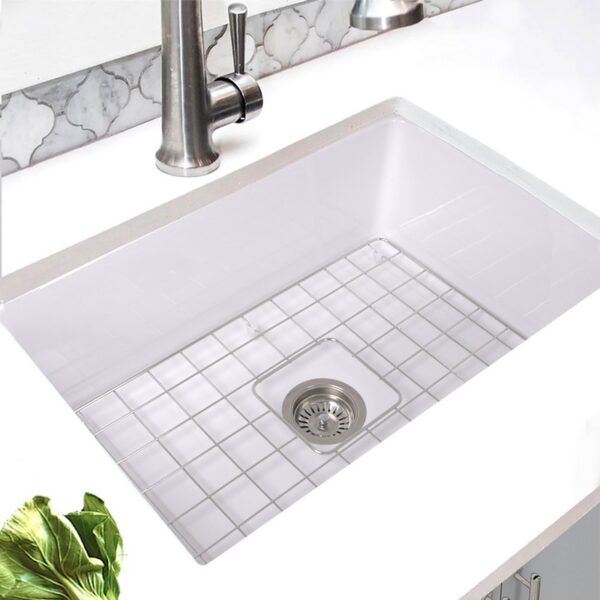 Nantucket Wellfleet-2719W Cape Collection 27-Inch Undermount Fireclay Kitchen Sink Wellfleet