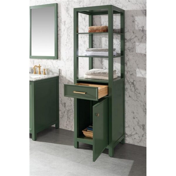 Legion Furniture WLF2121-LC 21 Inch Freestanding Linen Cabinet