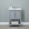 Legion Furniture WLF6020-G 24 Inch Gray Vanity