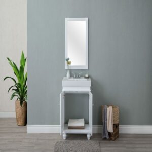 Legion Furniture WLF6028-W 24 Inch Vanity in Matte White