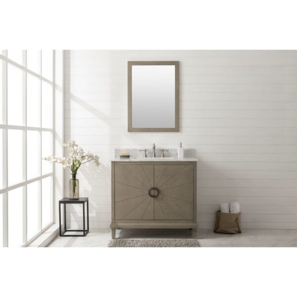 Legion Furniture WLF7040-36-AGO 37 Inch Freestanding Single Sink Bath Vanity in Antique Gray