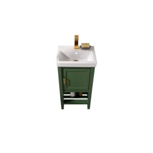 Legion Furniture WLF9018-VG 18 Inch Vogue Green Sink Vanity