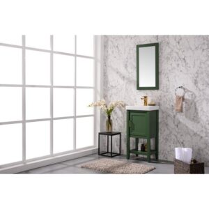 Legion Furniture WLF9018-VG 18 Inch Vogue Green Sink Vanity