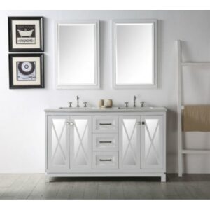 Legion Furniture WLF9018-W 18 Inch White Sink Vanity in White