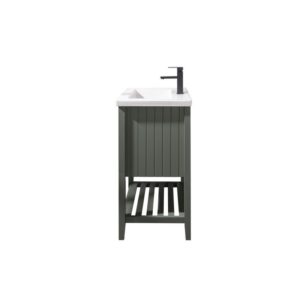 Legion Furniture WLF9024-PG 24 Inch Kd Pewter Green Sink Vanity