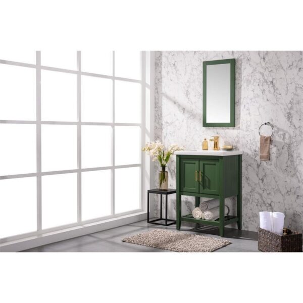 Legion Furniture WLF9024-VG 24 Inch Kd Vogue Green Sink Vanity