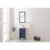 Legion Furniture WLF9218-B 18 Inch Blue Sink Vanity in Blue