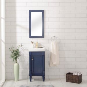 Legion Furniture WLF9218-B 18 Inch Blue Sink Vanity in Blue