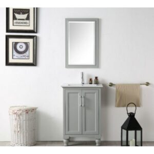 Legion Furniture WLF9218-W 18 Inch White Sink Vanity in White