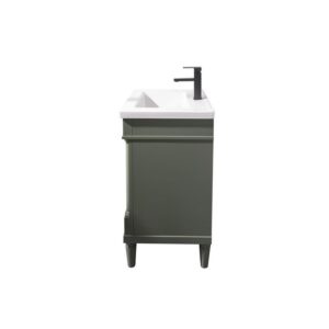 Legion Furniture WLF9224-PG 24 Inch Pewter Green Sink Vanity