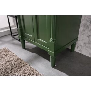 Legion Furniture WLF9224-VG 24 Inch Pewter Green Sink Vanity