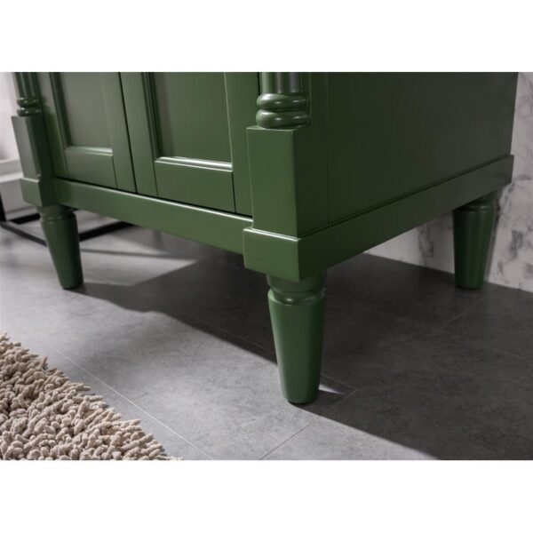 Legion Furniture WLF9224-VG 24 Inch Pewter Green Sink Vanity