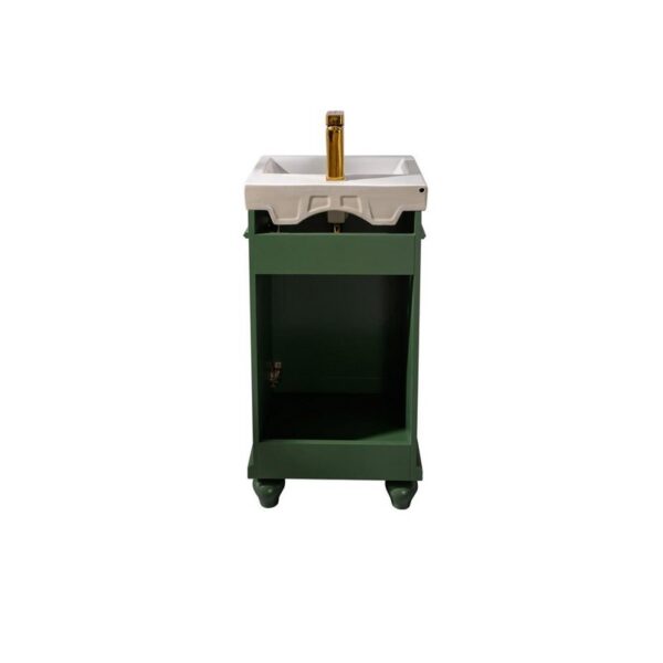 Legion Furniture WLF9318-VG 18 Inch Vogue Green Sink Vanity