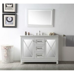 Legion Furniture WLF9324-G 24 Inch Gray Sink Vanity in Gray