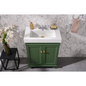 Legion Furniture WLF9324-VG 24 Inch Vogue Green Sink Vanity