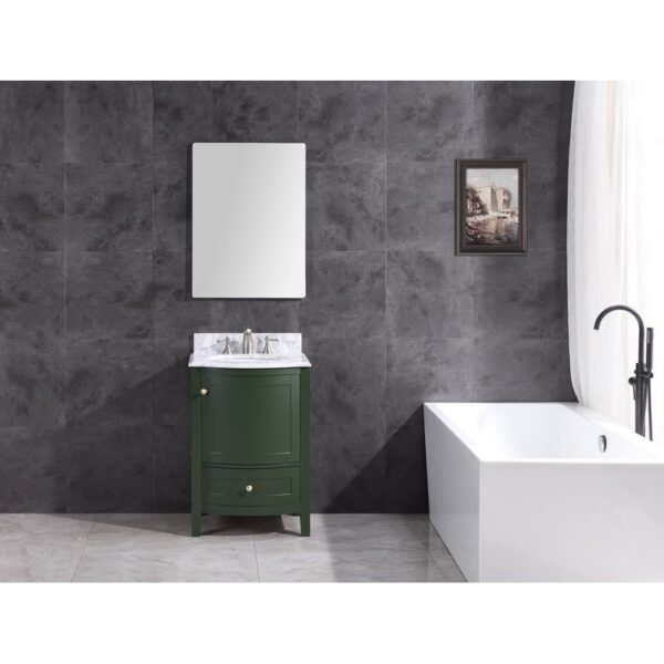 Legion Furniture WT9309-24-VG-PVC 24 Inch Vogue Green Bathroom Vanity