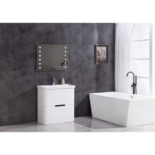 Legion Furniture WT9329-32-PVC 32 Inch Bathroom Vanity with LED Mirror