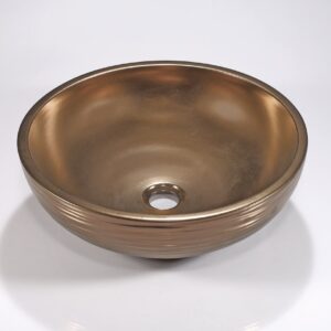 Legion Furniture ZA-228 17 Inch Porcelain Sink Bowl in Antique Broze