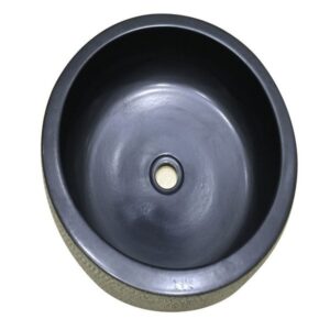 Legion Furniture ZA-234 17 Inch Porcelain Sink Bowl in Charcoal