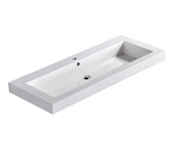 Dowell Topmount Bathroom Resin Basin 000 4818BP-RS